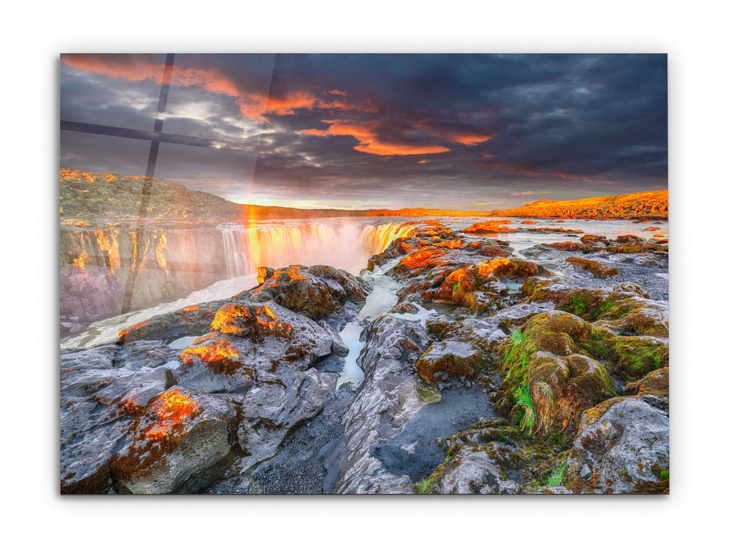 Landscape Glass Printing Wall Art-Home Office Wall Painting Decoration