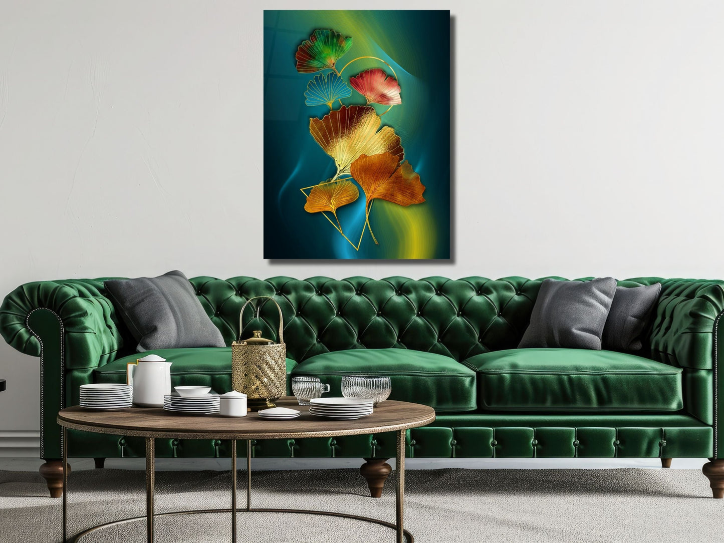 Abstract Minimalist Design Wall Art Decor-Home&Office Glass Printing Wall Painting