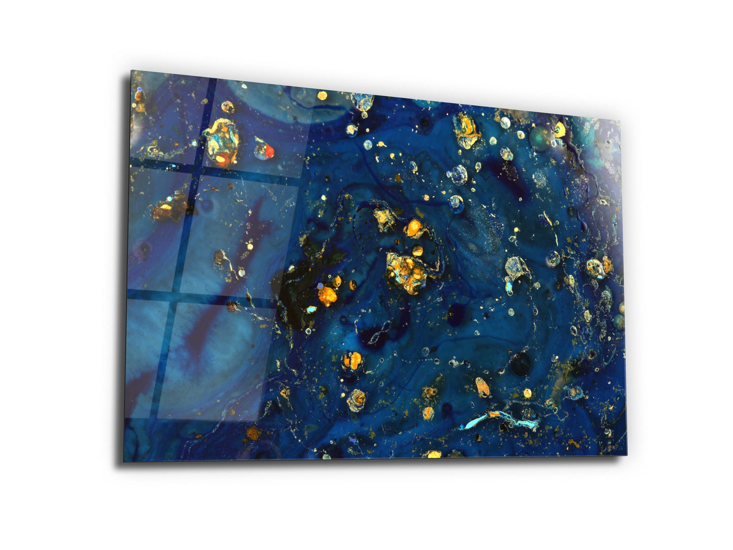 Abstract Marble Pattern Glass Printing Wall Art-Wall Painting Decor