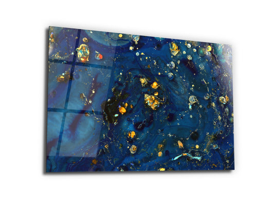Abstract Marble Pattern Glass Printing Wall Art-Wall Painting Decor
