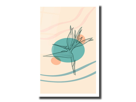 Abstract Minimalist Design Wall Art Decor-Home&Office Glass Printing Wall Painting
