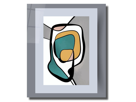 Abstract Minimalist Design Wall Art Decor-Home&Office Glass Printing Wall Painting