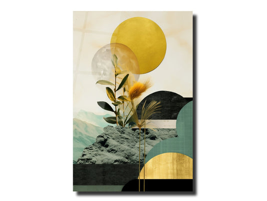 Abstract Minimalist Design Wall Art Decor-Home&Office Glass Printing Wall Painting